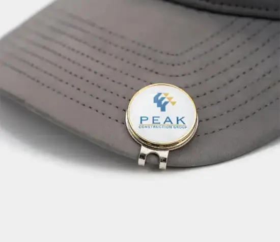 Chrome Plated Hat Clip